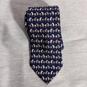 Brooks Basics 100% Silk Classic Tie with Horded Pattern
